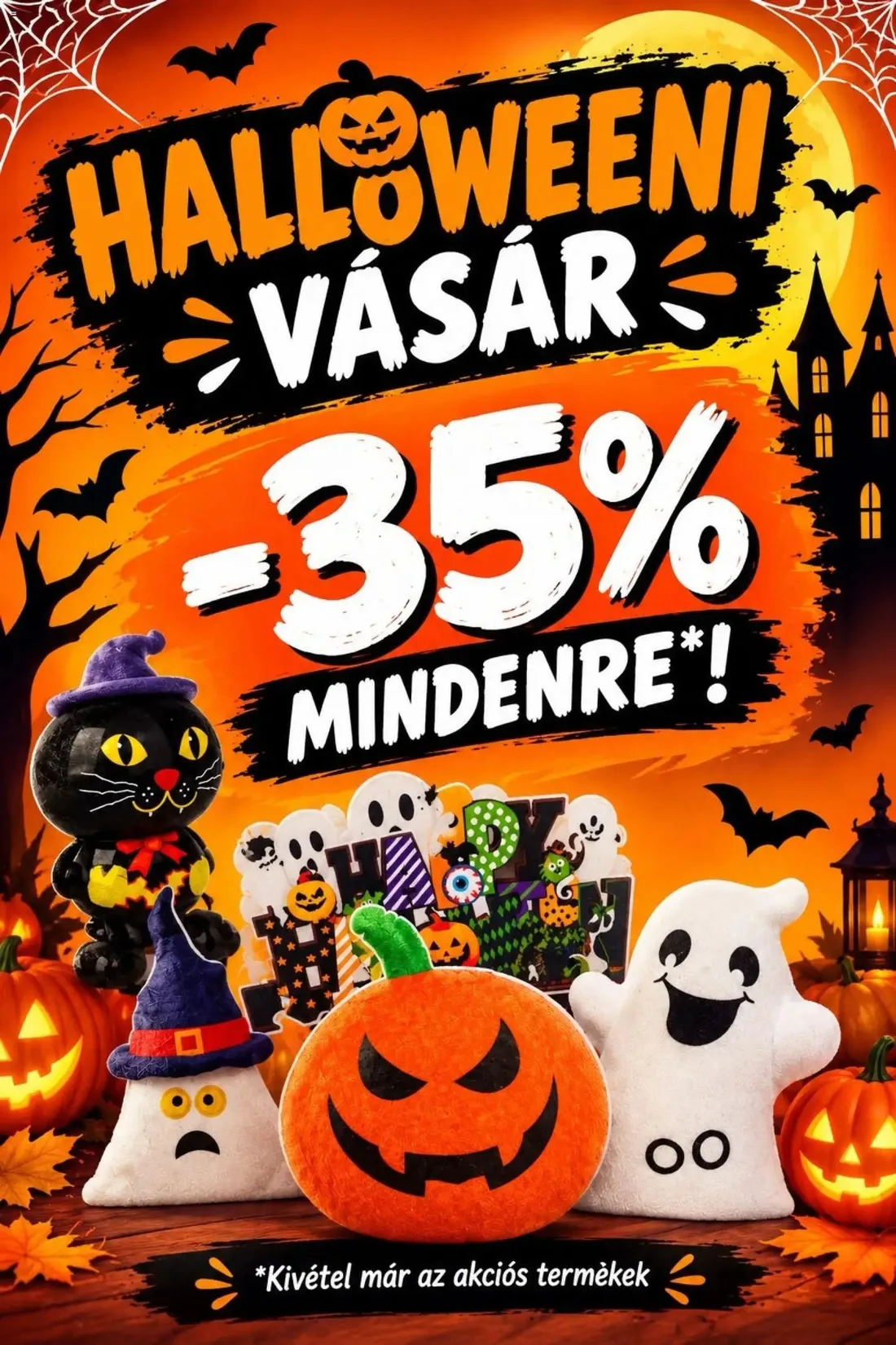 Vianni akciós ujság 2026.10.28. 🎃 HALLOWEEN 🧡 — 1. oldal