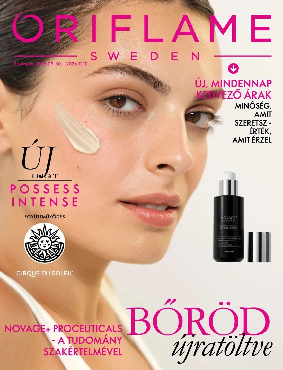 Oriflame 2026.09.30-tól akciós újság — 1. oldal